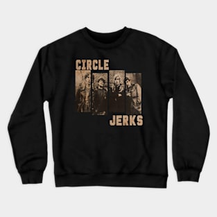 circle jerks_vintage Crewneck Sweatshirt